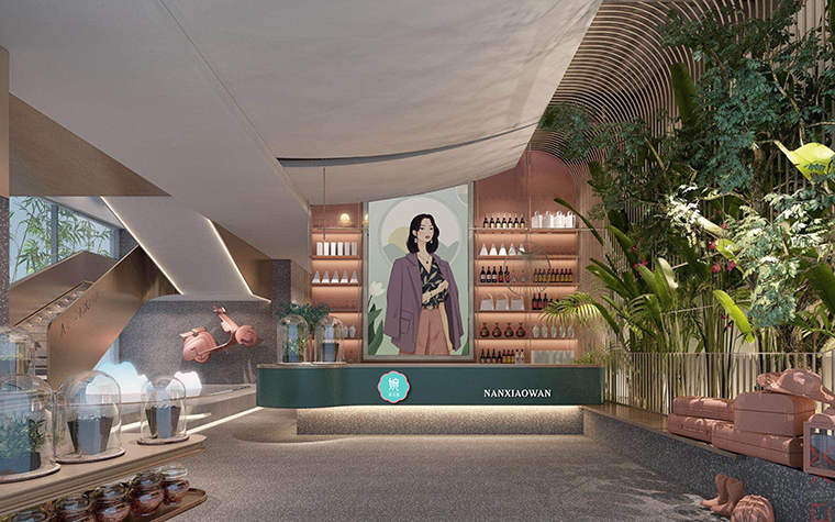 南小婉餐廳空間設計-1