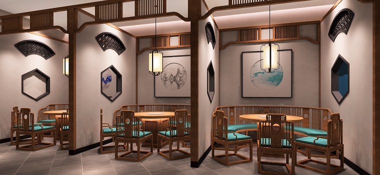 火鍋店室內(nèi)設計